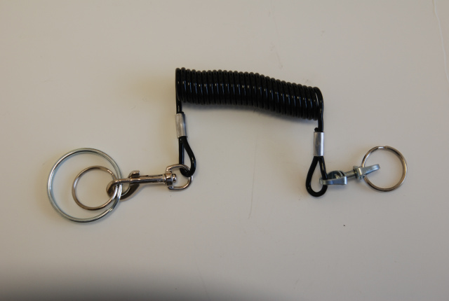 Steel Coiled Safety Tether