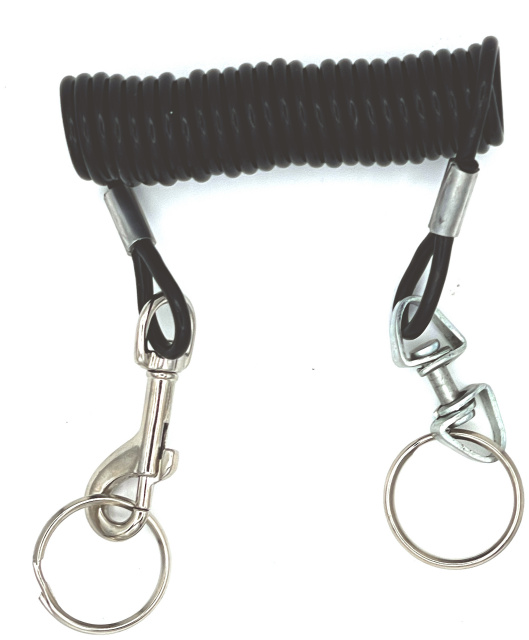 Steel Coiled Safety Tether